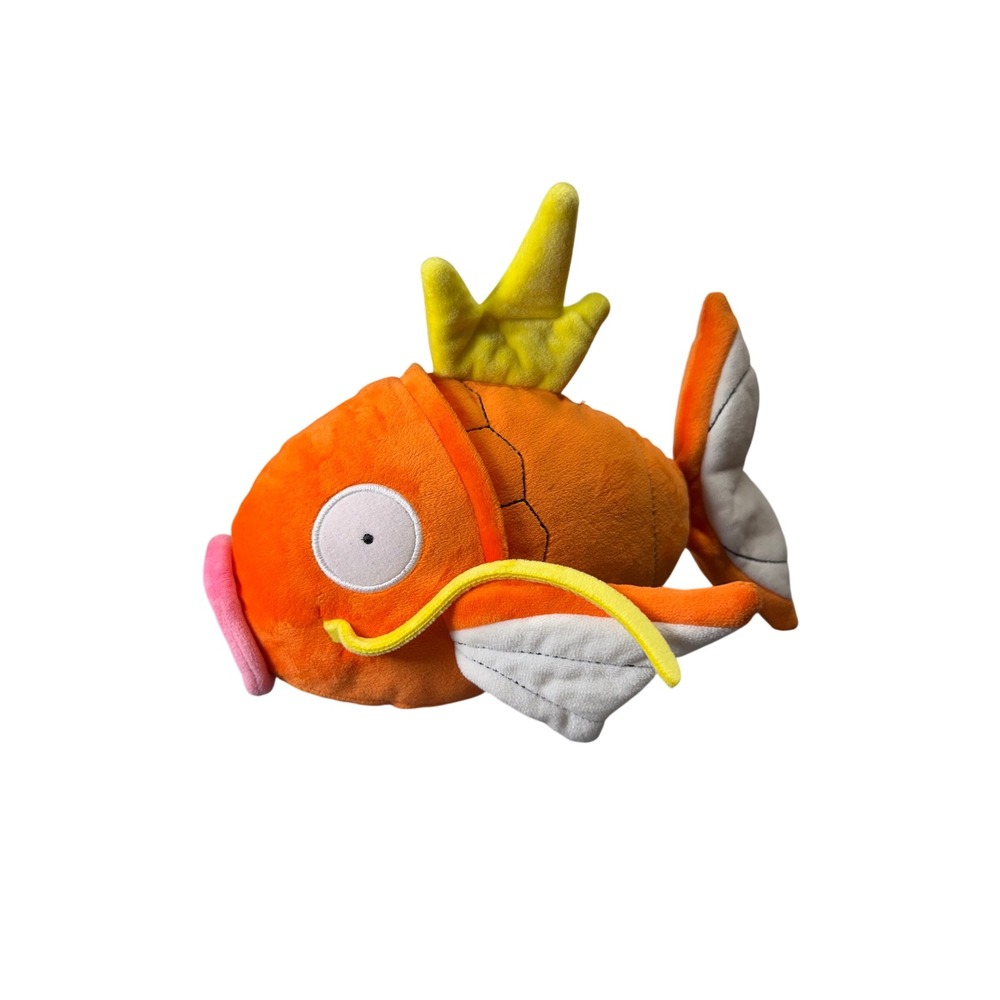 Pokemon Magikarp Plush 9 Inch Orange Fish Stuffed Animal Jazwares 2024 PKW3943